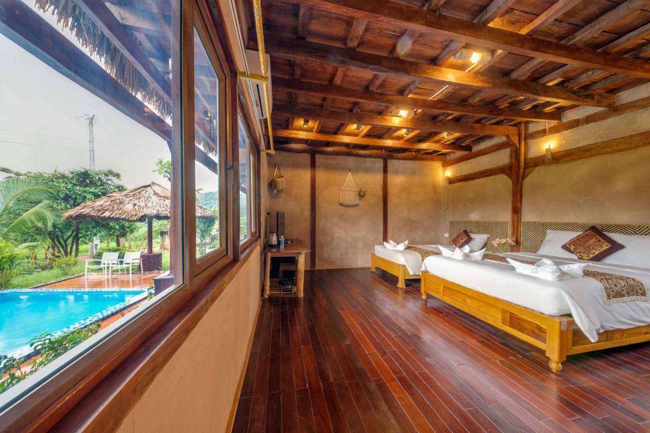فندق Mai Chau Onsen Retreat المظهر الخارجي الصورة