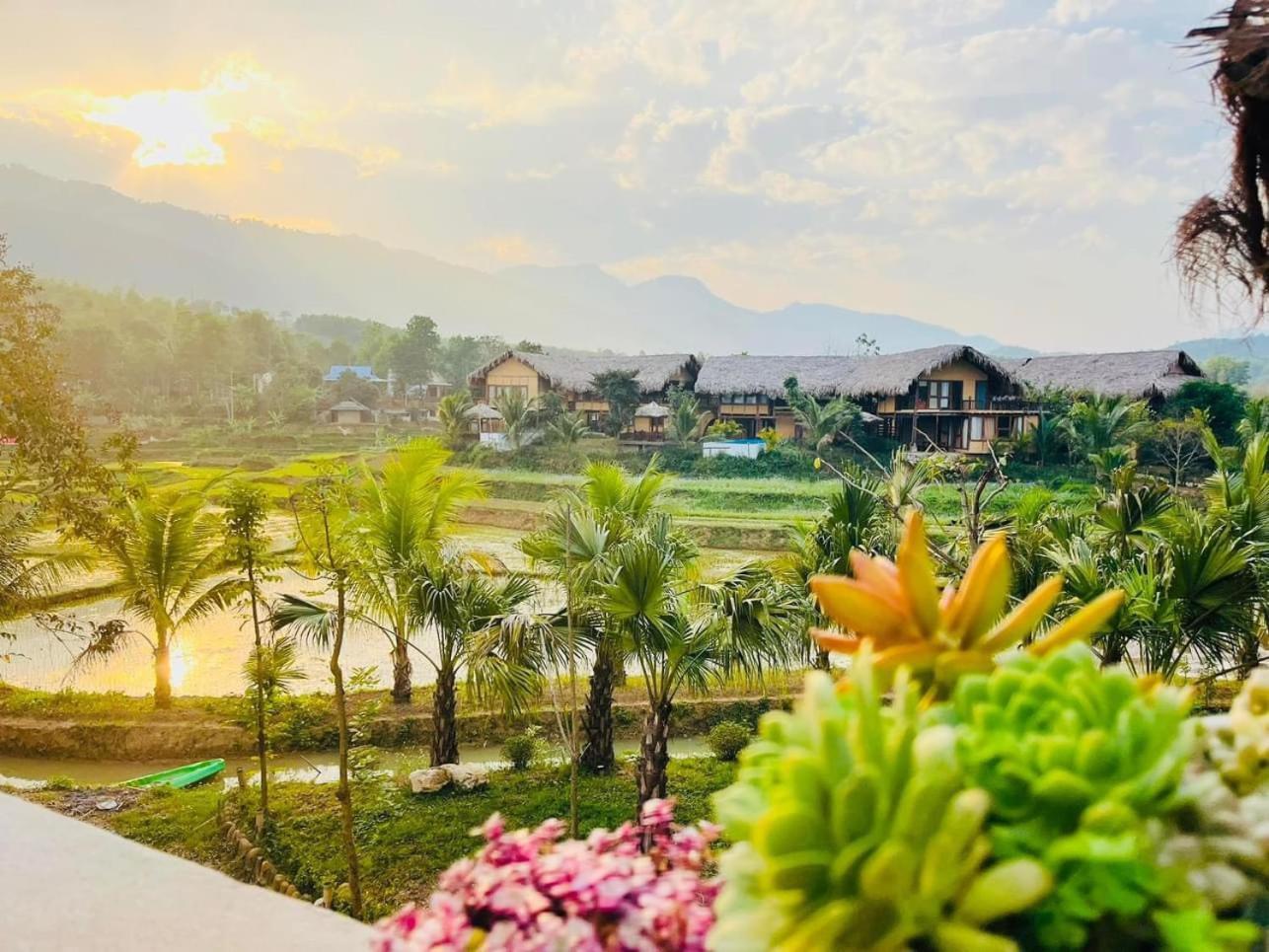 فندق Mai Chau Onsen Retreat المظهر الخارجي الصورة